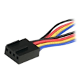 Pikkukuva 1 / 3: Tuulettimen tehonjakaja - STARTECH - FAN4SPLIT12 - 31 cm - 2 PWM-tuuletinta 1 liittimessä