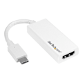 Pikkukuva 2 / 3: USB-C videoadapteri HDMI:lle - STARTECH.COM - Ultra HD 4K - Valkoinen - Uros/Naaras