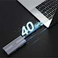 Miniatyrbillede 3 af 4: UNITEK harddisk kabinet - M.2 PCIE/NVME 40GBPS USB4 - 1 To - 240 Go - PCIe 3.0 x4 (NVMe)