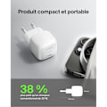 Miniatyrbillede 3 af 4: Lader - Belkin - BoostCharge 30 W - USB-C Power Delivery - Kompakt - Hvid