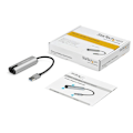Pikkukuva 3 / 3: Ulkoinen USB 3.0 -verkkokortti - StarTech - US2GA30 - 2,5 Gigabit Ethernet - 5000 Mbit/s - Musta, Harmaa