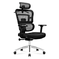Miniatyrbillede 1 af 4: Kontorstol - MARK ADLER - Ekspert 4.9 - Ergonomisk - Lændestøtte - HD Mesh Stof Svart