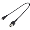 Pikkukuva 1 / 4: Startech USB-Cabu Lightning RUSBLTMM30CMB USB A Musta - - - Startech