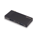Miniatyrbillede 1 af 4: Lindy DST-Micro USB-C dockingstation til bærbar computer - sort - TU