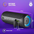 Pikkukuva 4 / 4: Langaton kaiutin - NGS - ROLLER FURIA 2 MUSTA - 30W - Vesitiivis IPX7 - Bluetooth 5.3 Svart