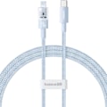 Pikkukuva 1 / 6: USB-C - Lightning -kaapeli, Nopea Lataus 20W, 2m - Baseus Gem (P10373001311-01) - Galaksinsininen