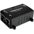 Miniatyrbillede 1 af 4: Gigabit PoE injektor - TRENDNET - TPE-113GI - Fuld Duplex Gigabit - Afstand op til 100m