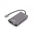 Pikkukuva 2 / 6: Urban Factory USB Hub 10 in 1 MULTI SCREEN USB-C HUB 100 W