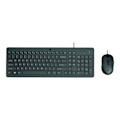 Pikkukuva 1 / 3: Näppäimistö ja hiiri - HP - 150 - Langallinen - AZERTY - Musta