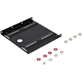 Miniatyrbild 1 av 2: HHD/SSD-adapter för 2,5" hårddisk på standard 3,5" kortplats - Ewent - ew7001 - Svart