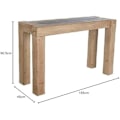 Pikkukuva 2 / 2: Sivupöytä - HOME ESPRIT - Monivärinen - MDF-puu - 45 cm korkea - Nykyaikainen muotoilu Flerfärgad