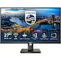 Miniatyrbillede 2 af 6: PHILIPS Q 27' IPS 75Hz 4ms Adaptive Sync-skærm med USB-C docking og højttalere - 3 års garanti