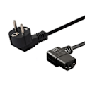 Pikkukuva 1 / 3: SAVIO CL-116 MUSTA SÄHKÖKAAPELI 1,8 M IEC C13