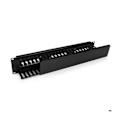 Miniatyrbillede 2 af 3: Kabelstyringspanel - STARTECH - CMDUCT2U - 2U - 19" - Sort
