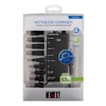Miniatyrbillede 4 af 4: Universal netstrømforsyning - T'nB - CHNB19V65 - 65W - 9 adaptere - Ultrabook 15,6'' Svart