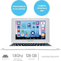 Miniatyrbillede 3 af 6: Bærbar touch-computer LAPTAB® til børn fra 7 år og op, 10,1" Full HD-skærm, 128GB lagerplads, 4GB RAM, LEXIBOOK Vit