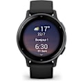 Miniatyrbillede 1 af 6: Smartwatch - GARMIN - Vivoactive 5 - Sort silikonearmbånd Grå