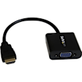 Miniatyrbild 1 av 2: HDMI till VGA-adapter - STARTECH - HD2VGAE2 - Upplösning 1920x1080 - Svart