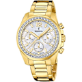 Miniatyrbillede 1 af 4: Ur - Festina - Boyfriend Rainbow F20609/1 - Kvarts - Rustfrit stål - Perlemorsskive Guld