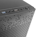 Pikkukuva 3 / 3: TACENS ANIMA AC6, Kompakti Micro ATX PC-kotelo, Etuverkkojäähdytys, USB 3.0, Musta