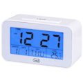 Miniatyrbillede 1 af 4: Digitalur - Trevi - SLD 3P50 - Stor LCD-skærm - Programmerbar vækkeur - Snooze-funktion Vit