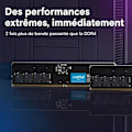Pikkukuva 2 / 3: RAM DDR5 Crucial 64GB Kit (2x32GB) - 5600MHz - Ei-ECC - UDIMM