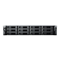 Miniatyrbild 3 av 4: NAS-server - Synology - RS2423RP+ - 12 fackor - Redundant strömförsörjning - 8GB RAM utbyggbar