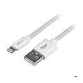 Pikkukuva 2 / 4: Lightning-kaapeli USB:lle - StarTech.com - USBLT2MW - 2 m - Valkoinen - Synkronointi ja lataus