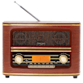 Pikkukuva 2 / 4: Radiovälinen - ADLER - AD 1187 - Bluetooth 5.0 - USB-luku - Ruskea TRÄ
