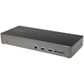 Miniatyrbillede 3 af 6: USB Hub - Startech - DK31C2DHSPDUE - 3 Porte - 4K Ultra HD - Sort
