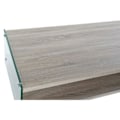 Miniatyrbillede 2 af 2: Naturligt moderne sofabord, transparent MDF, glas, sofabord 130 cm