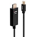Miniatyrbillede 1 af 2: LINDY Aktiv kabel Mini DisplayPort til HDMI med HDR 2m
