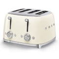 Miniatyrbillede 4 af 4: Brødrister SMEG 4 skiver Årene 50 - 2000W B Creme TSF03CREU