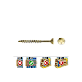 Miniatyrbild 2 av 2: GENERISKA träskruvar - PZ Försänkt R/Parc DIN/Ref Vloxp 6 x 90 Bricomat + Lubr. Celo