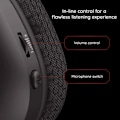 Miniatyrbillede 5 af 6: Kable gaming headset, 2 m - Havit (Fuxi-H5d) - Sort