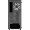 Miniatyrbild 4 av 6: PC-fodral - AEROCOOL - Volcan G v1 (svart) - Medium tower - ATX-format - Utan strömförsörjning