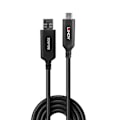 Miniatyrbillede 2 af 4: LINDY USB 3.2 Gen1 Type A til Type C hybridkabel 5Gbps - 10m