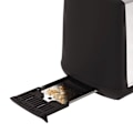 Miniatyrbillede 4 af 4: Brødrister - Moulinex - LT340811 - 2 sliser - 7 niveauer af ristning - 850 W Svart/rostfri