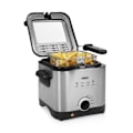 Miniatyrbillede 2 af 3: Princess 182612 Friture 1000 W non-stick belægning, overophedningsbeskyttelse sølv, sort