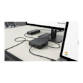 Miniatyrbillede 3 af 4: 4K Dual Display Travel Dock med 60 W strømforsyning med 77 W I-Tec Thunderbolt 3 Universal Oplader - Sort - T