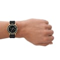 Miniatyrbillede 4 af 4: Montre Skagen - Mænd - SKW6897 - Sort Læder - 40mm - 7mm - Guld - Sort Svart