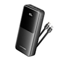 Pikkukuva 1 / 6: Kaksi USB-porttia, nopea kaksisuuntainen lataus, 20 000 mAh - Vention (FHPB0) - Musta