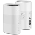 Pikkukuva 1 / 2: ZTE MC801A HyperBox 5G WiFi-reititin vapautettu - WWAN - 2-porttinen kytkin - 802.11a/b/g/n/AC/AX - Kaksois-taajuus - vapautettu - Valkoinen