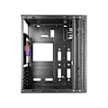 Miniatyrbillede 6 af 6: Mars Gaming Mc-blaze PC-kabinet ATX Ventilator FRGB 80mm LED RGB Strimmel Front Sort