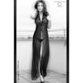 Pikkukuva 3 / 3: Upea pitkä musta negligee CR3275 CHILIROSE