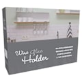 Miniatyrbillede 4 af 4: Fremragende husholdningsartikler Vinglasholder til 12 glas metal 442492