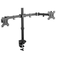 Miniatyrbillede 4 af 5: Fladskærmsstativ - NewStar - FPMA-D550DBLACK - Sort - 2 Skærme - 81,3 cm Max - 16 kg