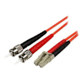 Pikkukuva 1 / 4: Duplex Multimode optinen kuitukaapeli 50/125 OM2 LC - ST - LSZH - 5 m - STARTECH