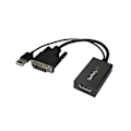 Pikkukuva 3 / 4: DVI-videoadapteri DisplayPortille - STARTECH - 1920 x 1200 - Plug and Play - USB-virransyöttö - Musta