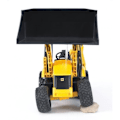 Pikkukuva 4 / 4: JCB Midi CX -kaivurikuormaaja - BRUDER - Toimiva ja irrotettava - Keltainen - Poika - 3 vuotta ja enemmän Gul
